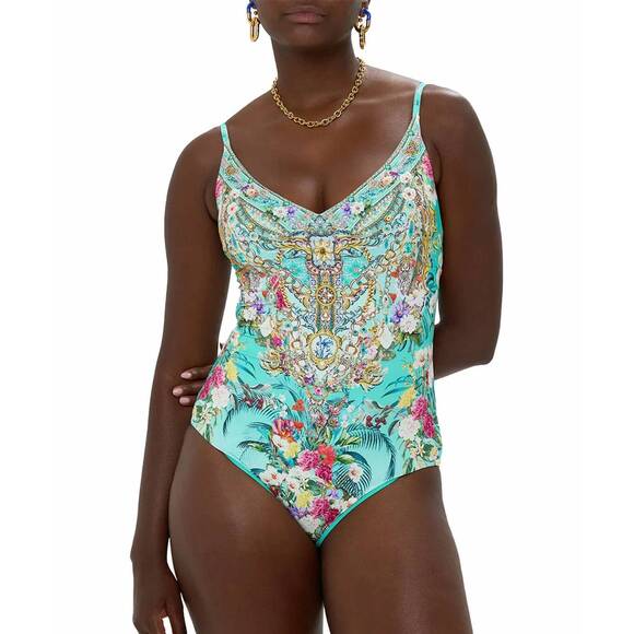 CAMILLA Other - NEW CAMILLA v neck underwire one piece in gardens of queluz